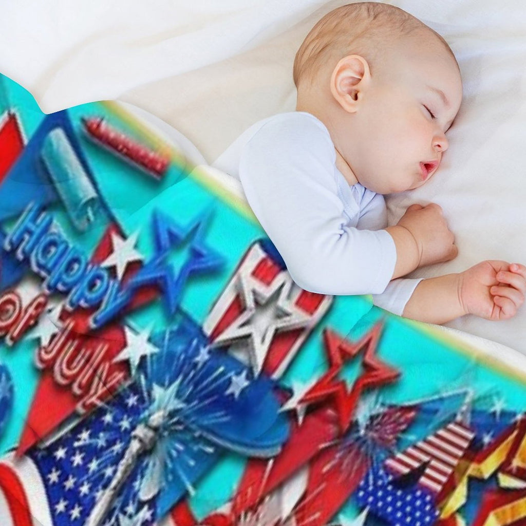 USA- America All-season Throw Blanket