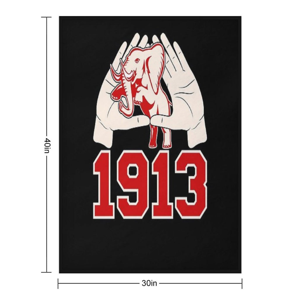 Delta 1913 Sigma Theta For Fans Lightweight Throw Blanket