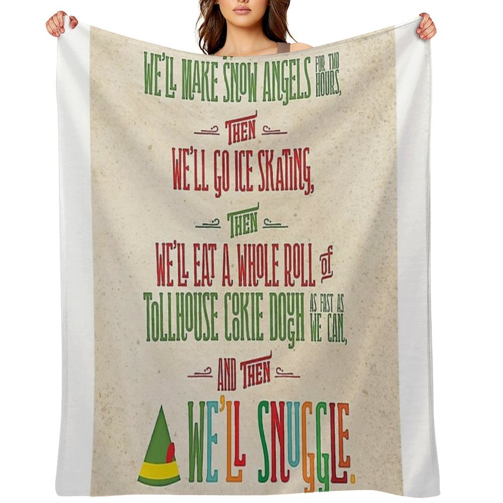 Buddy The Elf  And Then. Lightweight Throw Blanket