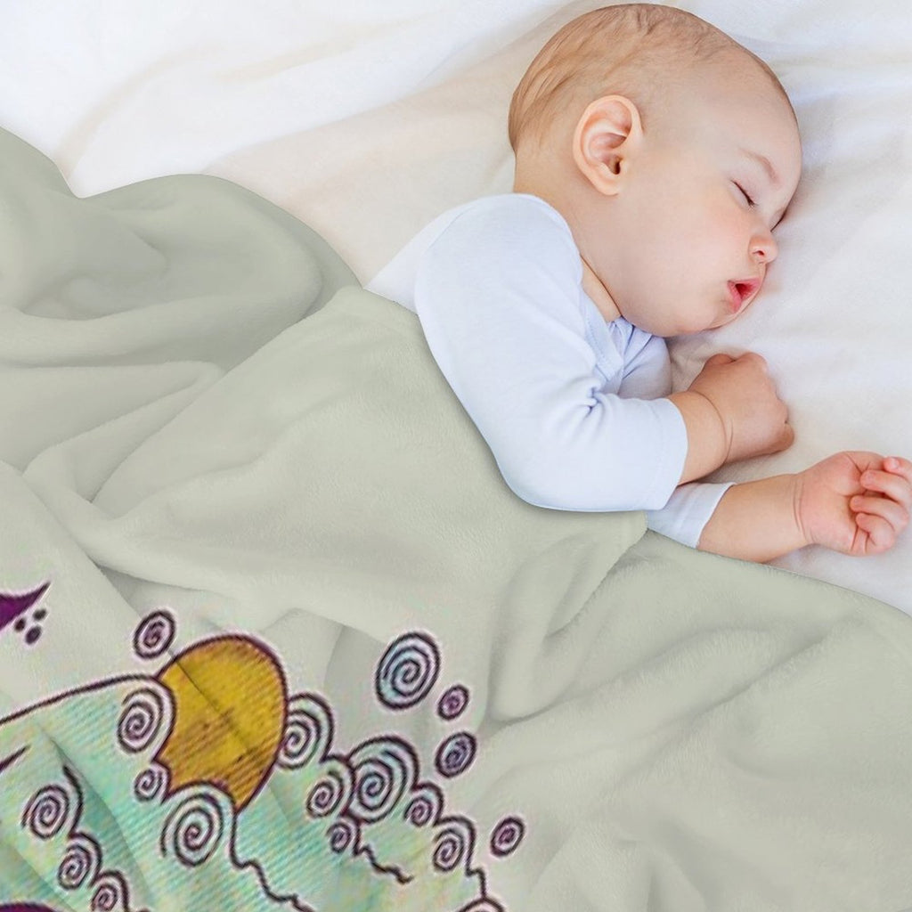 Water Lightweight Throw Blanket