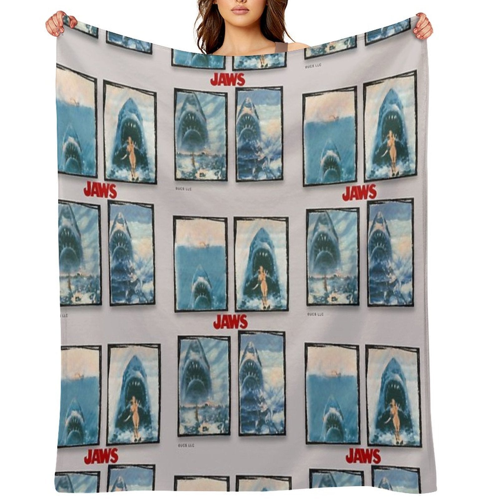 The Jaws Moments Comfort Throw Blanket