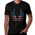 American Flag Angel Wings, 4th Of July  Odor-resistant T-Shirt
