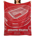 Emirates Stadium Premium Throw Blanket