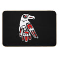 Haida Raven Funny Gift Idea  Easy To Clean Bath Mat