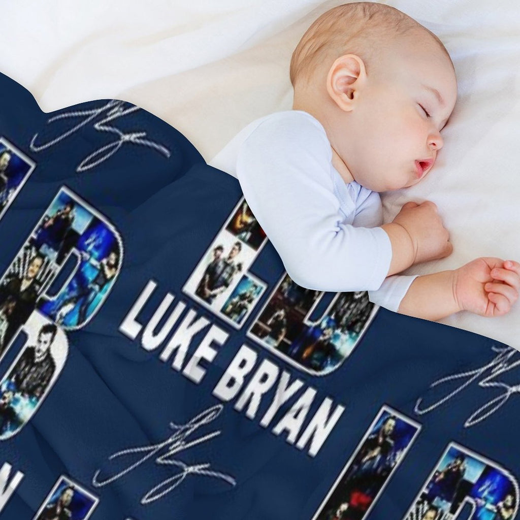 Country Music Tour Signature Machine-washable Throw Blanket