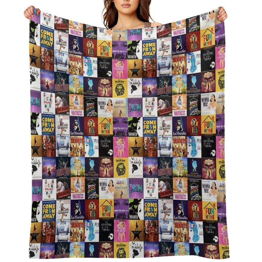 Broadway's Must Sees! Eco-conscious Throw Blanket
