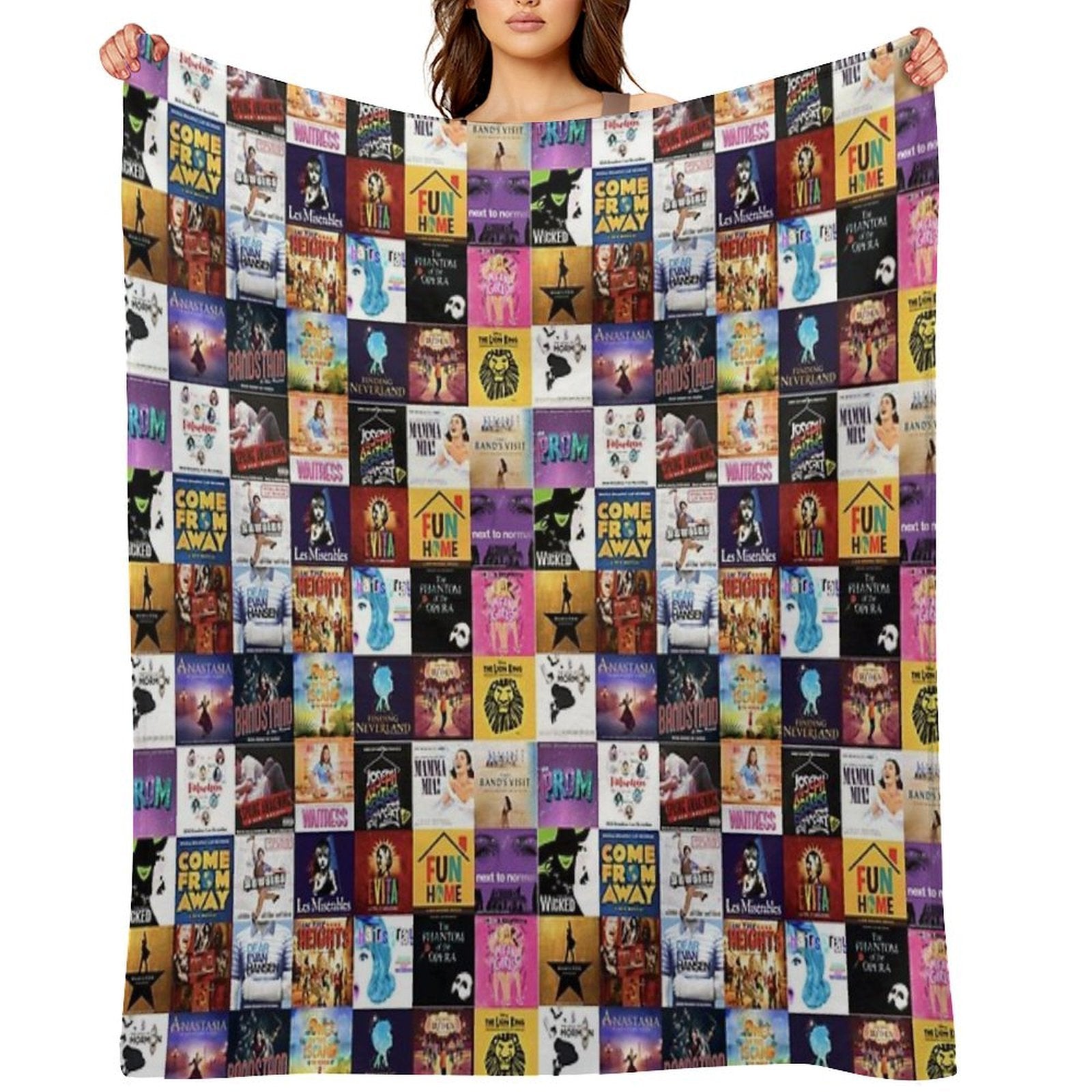 Broadway's Must Sees! Eco-conscious Throw Blanket