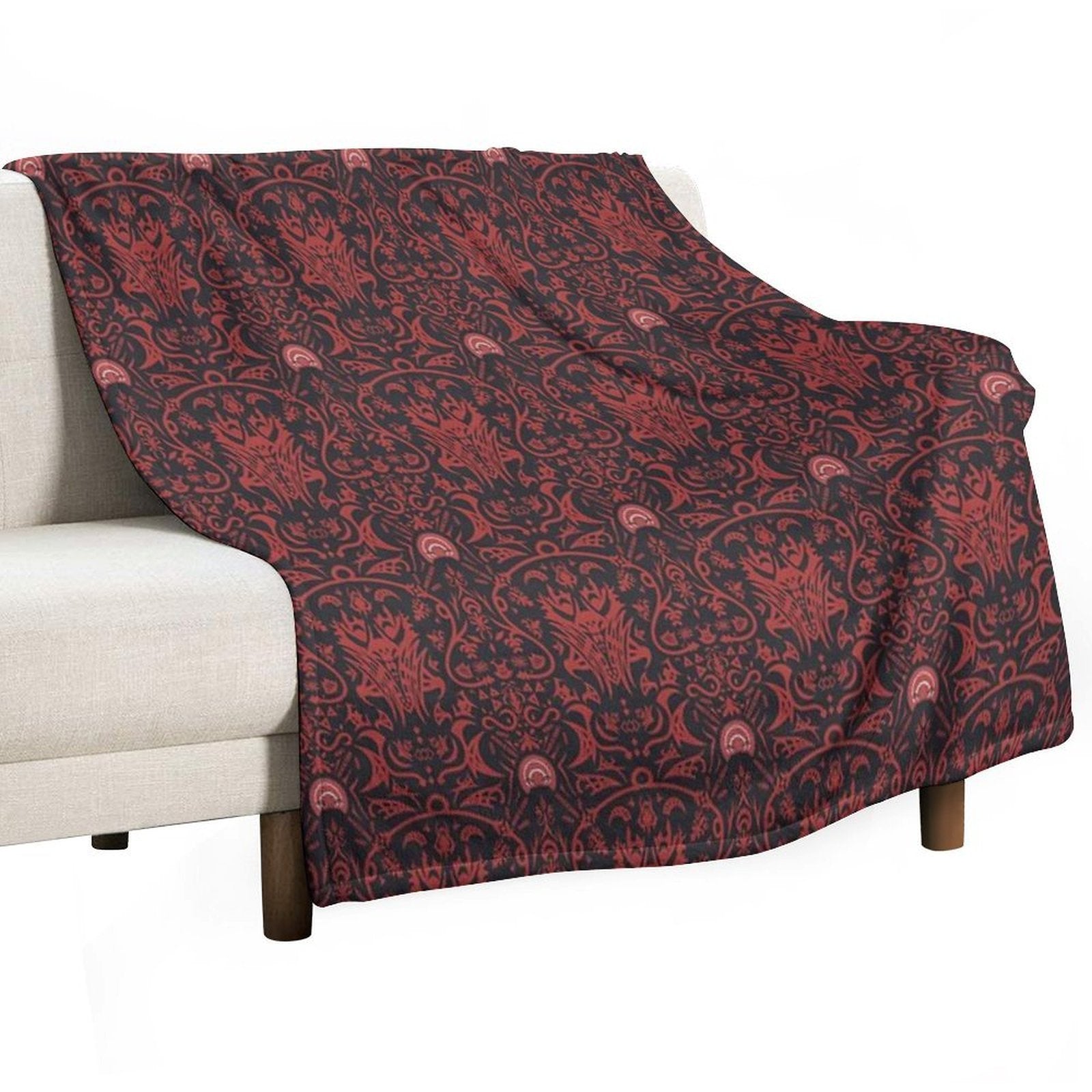 Emet-Selch's Composition Velvety-soft Throw Blanket