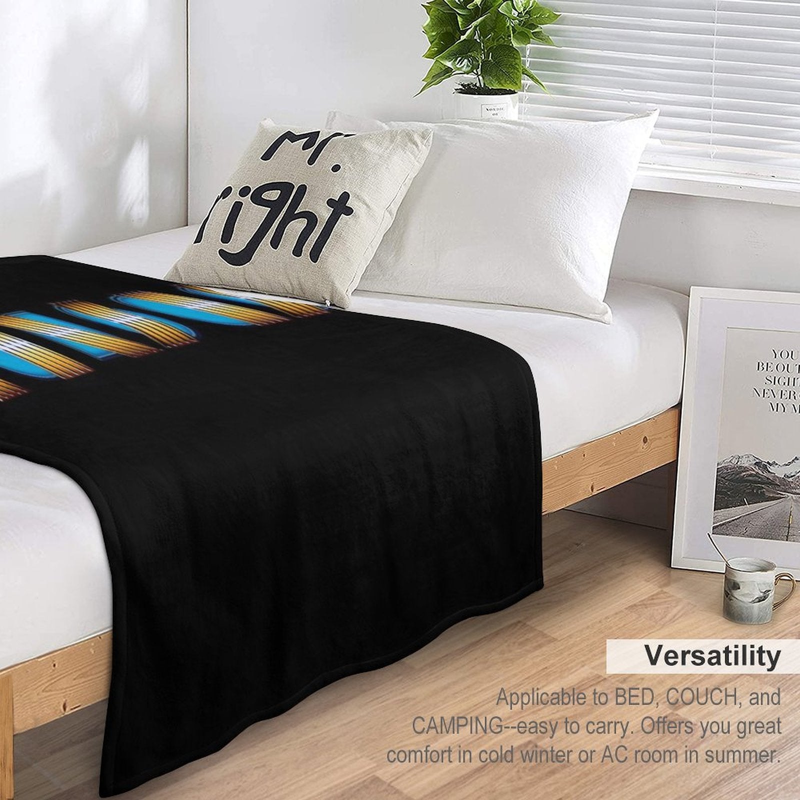 Kansas Sustainable Throw Blanket