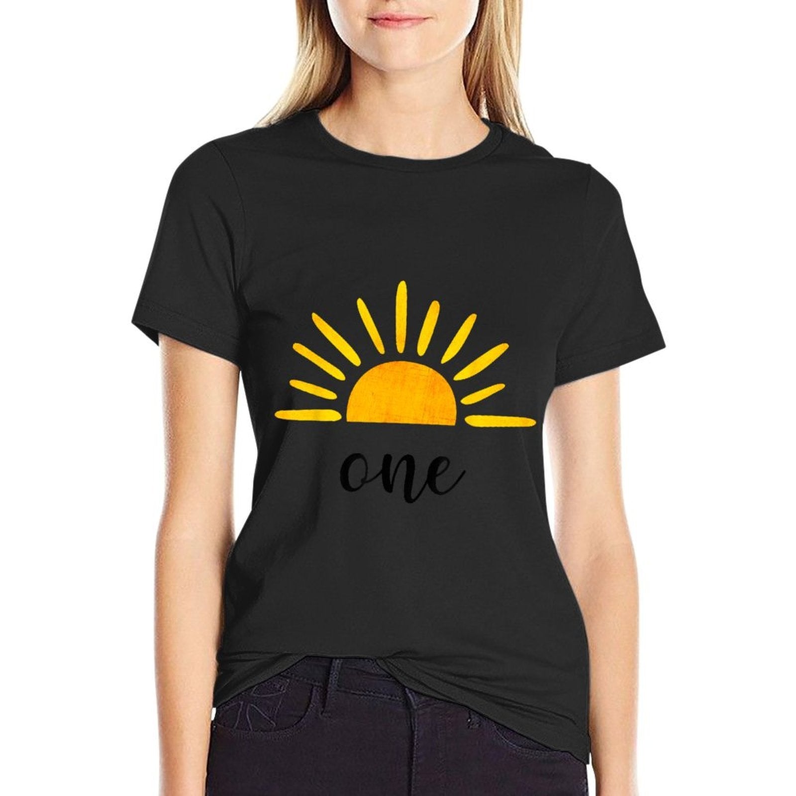 One Birthday First Trip Around The Sun 1st Birthday  Vintage-inspired T-Shirt