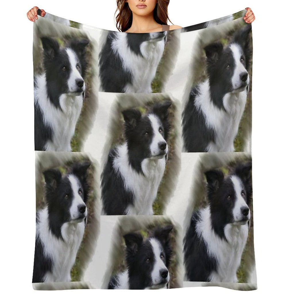 Border Collie Lover S Gifts Quick-dry Throw Blanket