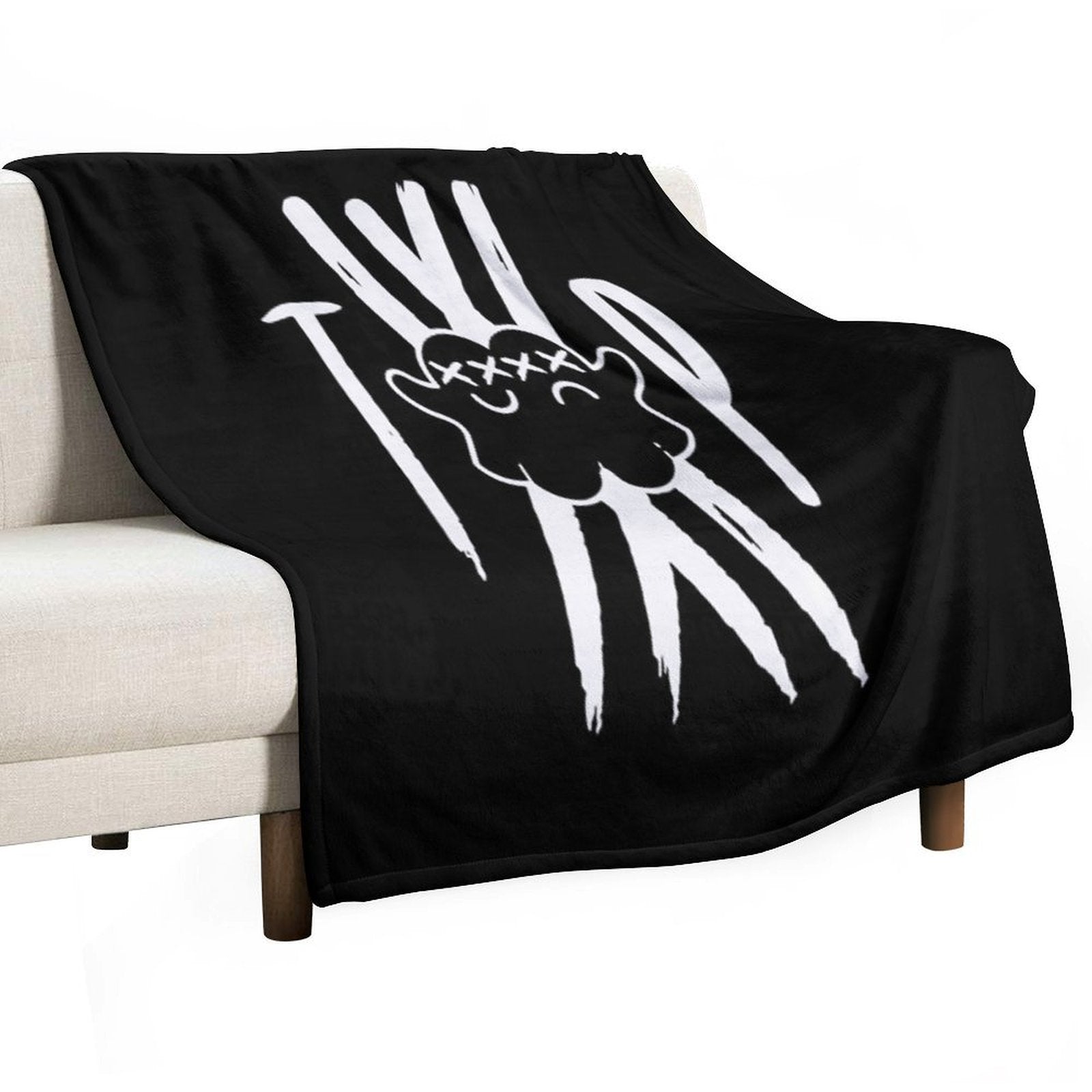 Twin Paranormal Merch Ghost Gang Quick-dry Throw Blanket