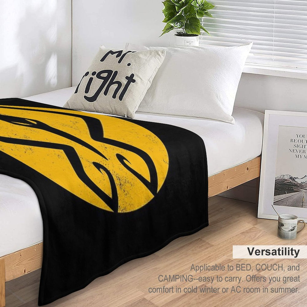 The Monarch Logo — The Venture Bros. Travel-friendly Throw Blanket