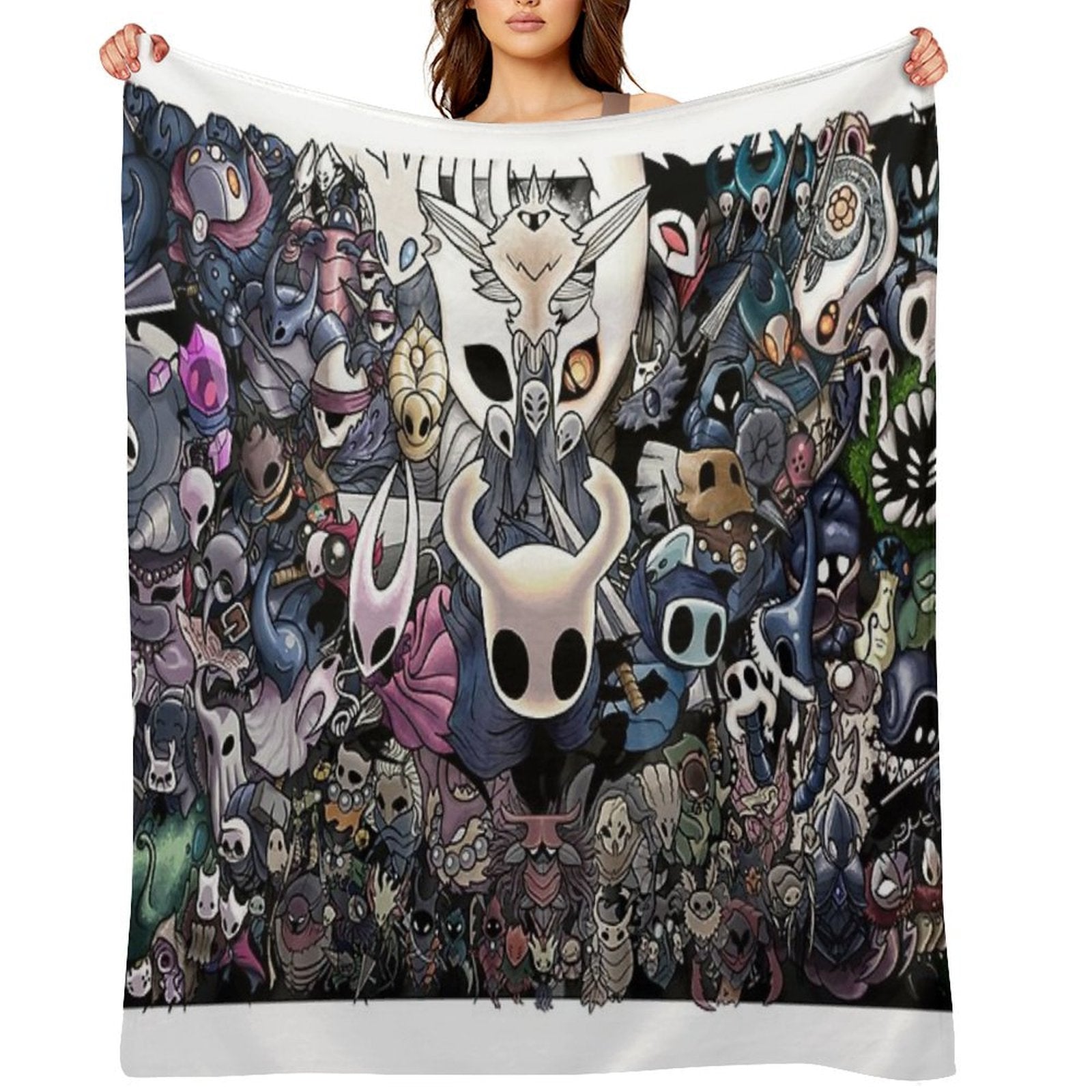 Hollowknight Eco-conscious Throw Blanket