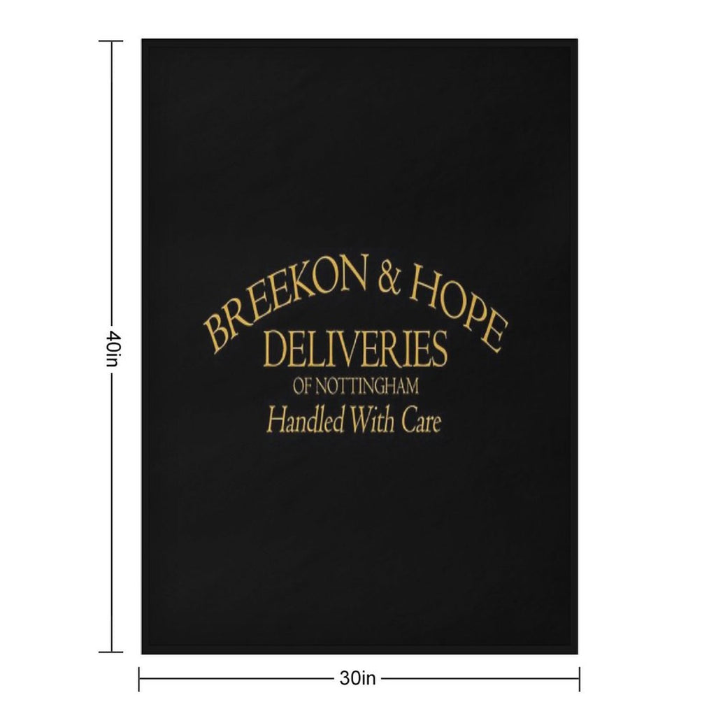 Breekon & Hope Deliveries Easy Care Throw Blanket