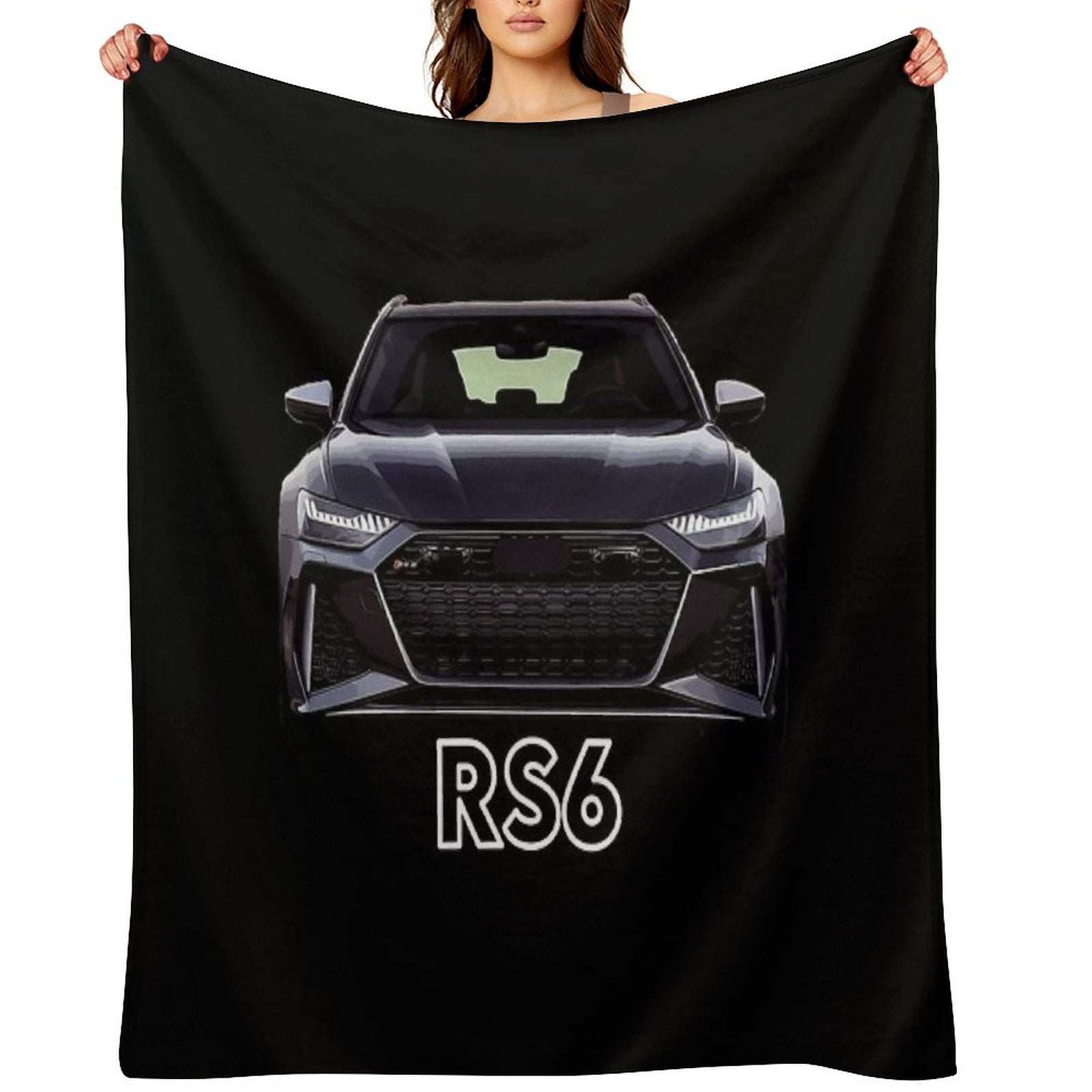 2020 Audi RS6 Travel-friendly Throw Blanket