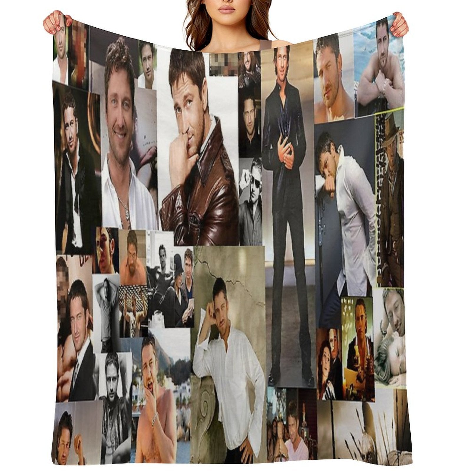 Gerard Butler Gift-ready Throw Blanket