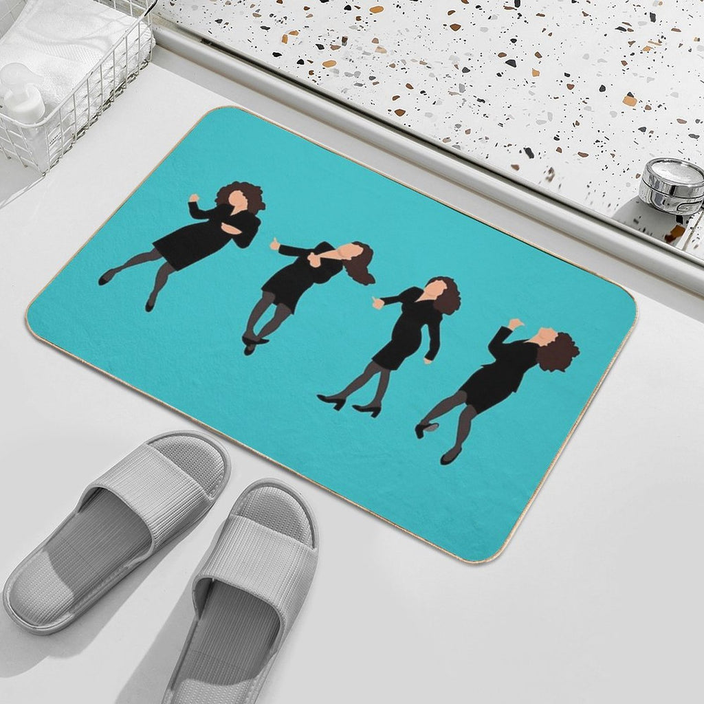Little Kicks Durable Bath Mat