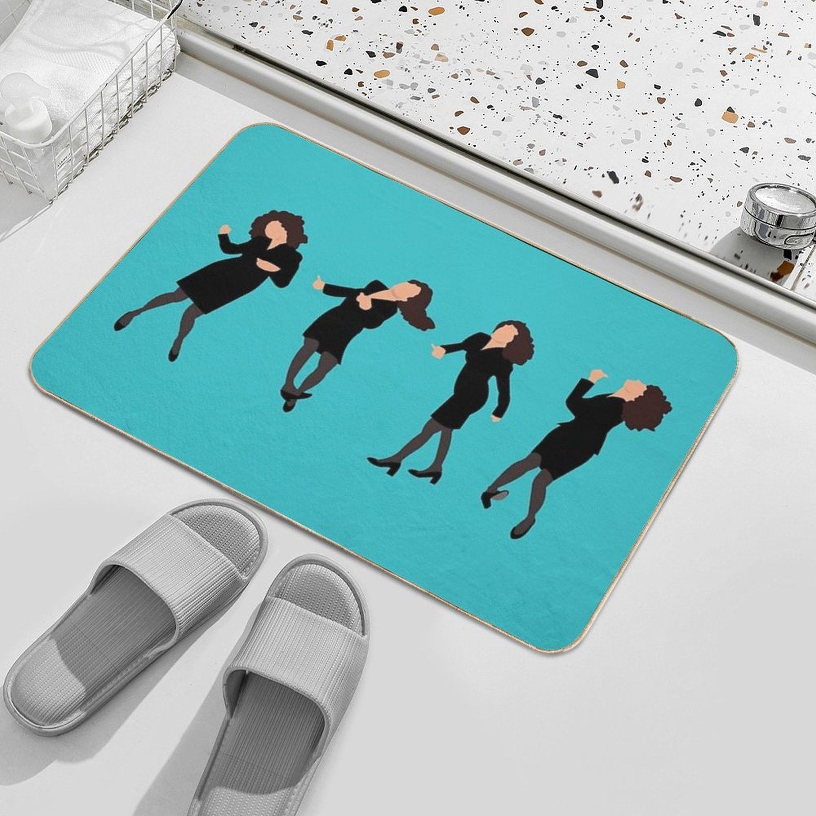 Little Kicks Durable Bath Mat