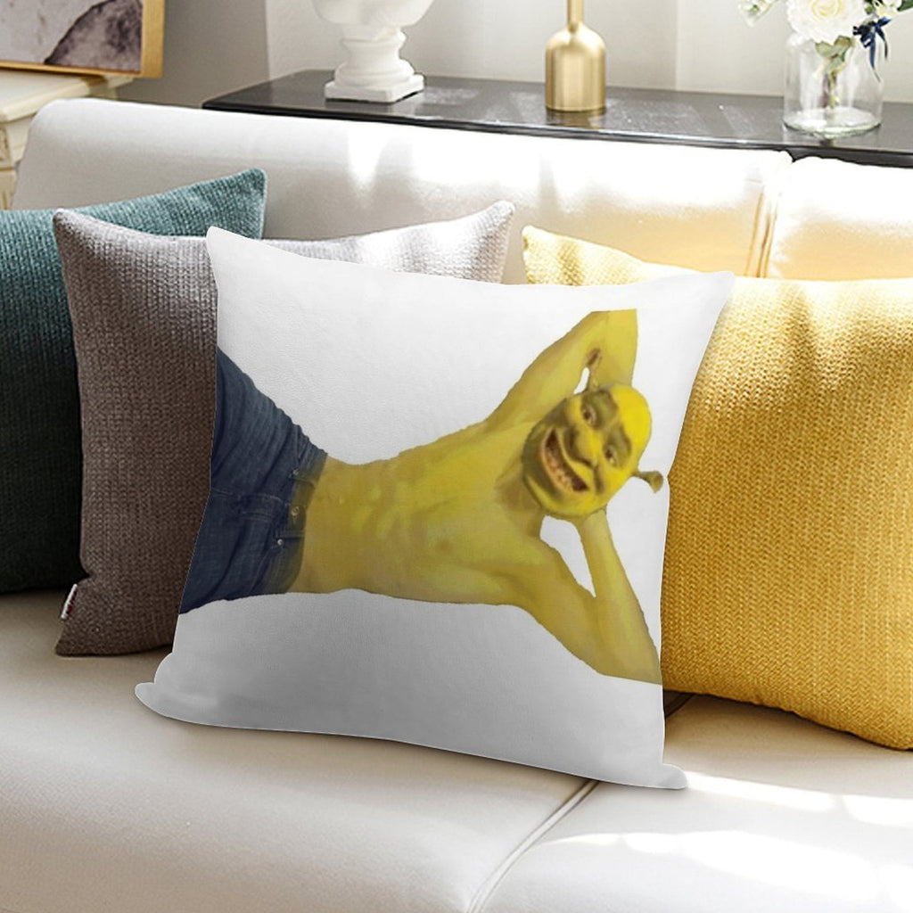 SEXXXYYY SHREK! Soft Warmth Comfort Throw Pillow