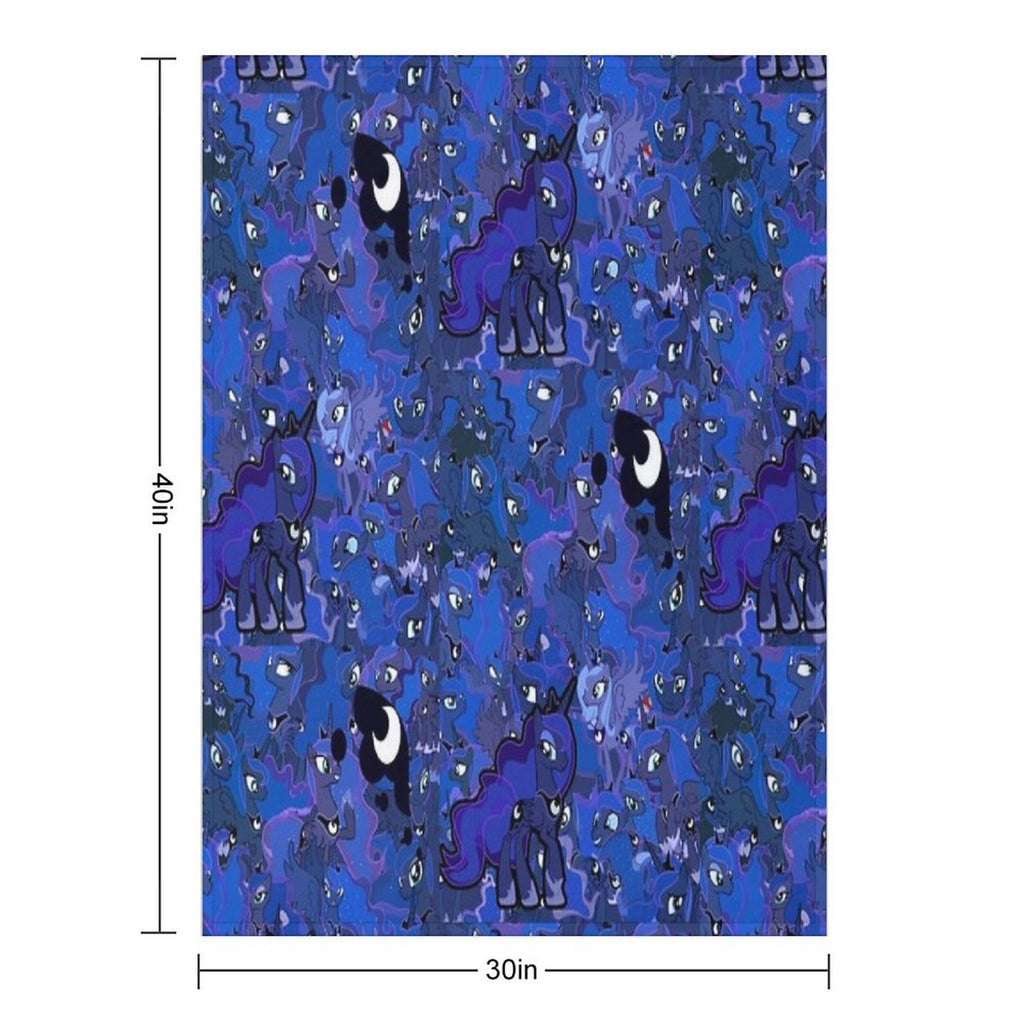 Princess Luna Velvety-soft Throw Blanket