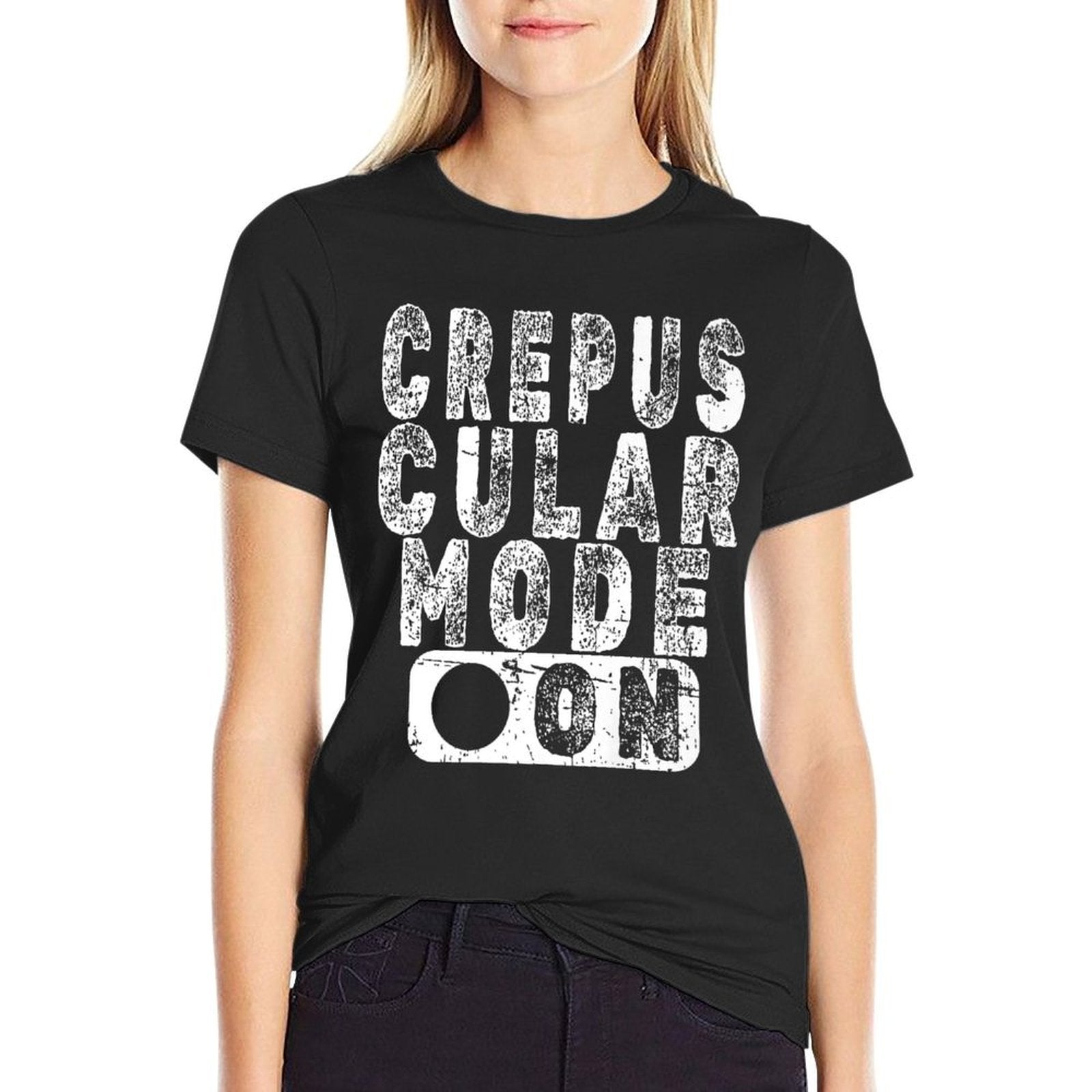 Crepuscular Mode On - Most Active At Evening Twilight Lover Premium  Odor-resistant T-Shirt