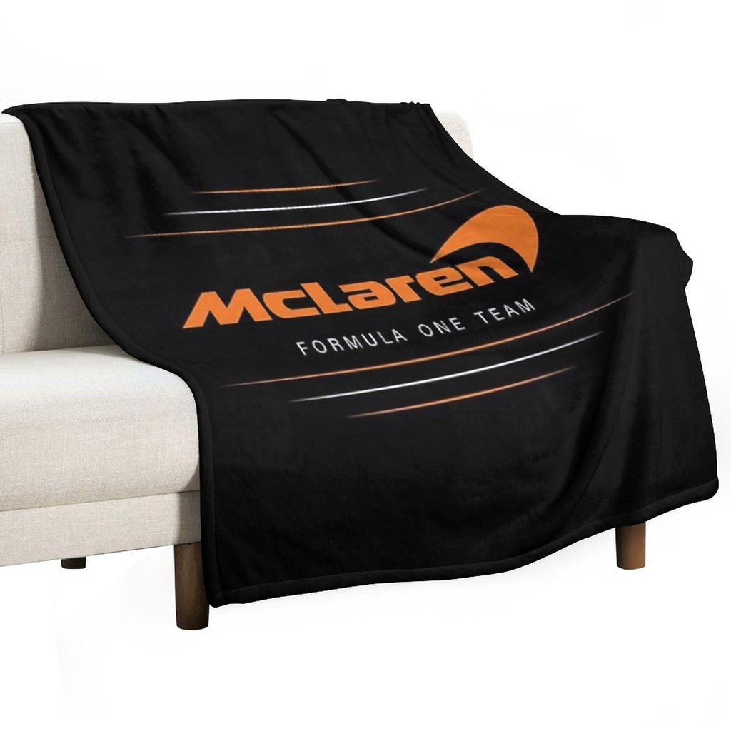 British Motor Racing Team Anti-pilling Throw Blanket