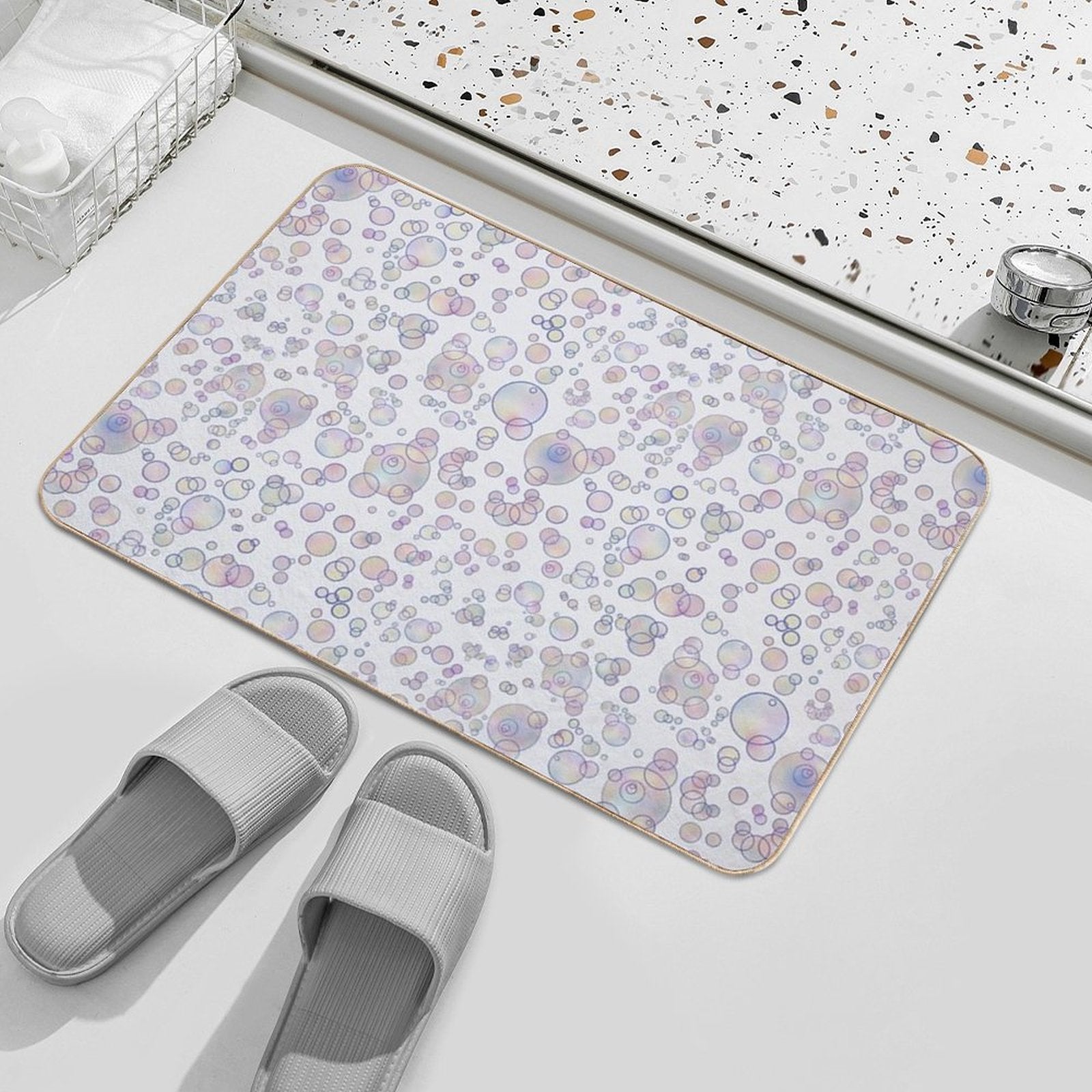 Bubbles  Anti-Trip Bath Mat
