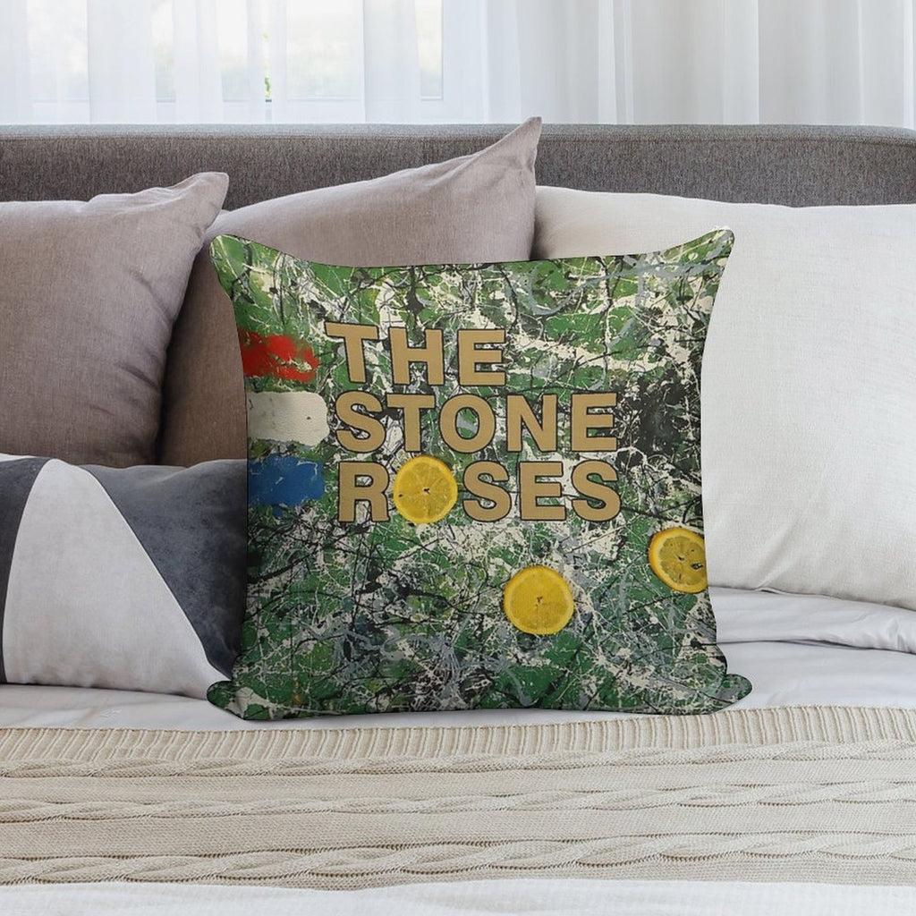 The Three Yellow Soft Fade-Resistant Throw Pillow