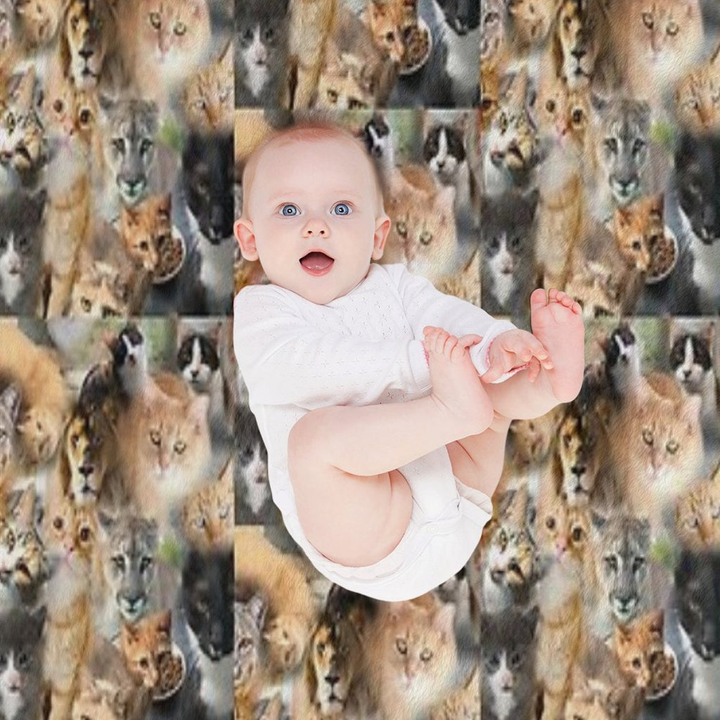 Cat Photo Collage All-season Throw Blanket