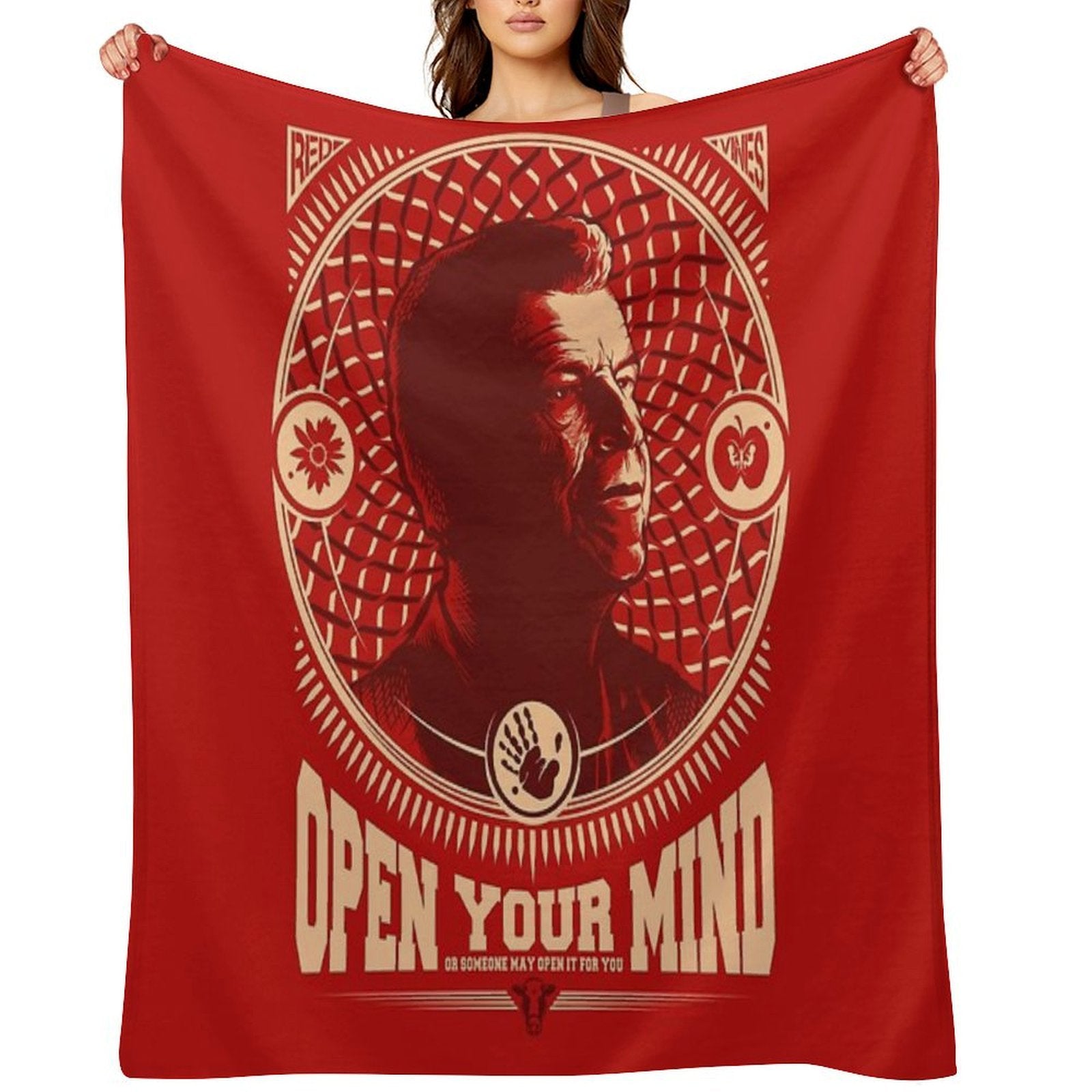 Fringe Science Sustainable Throw Blanket