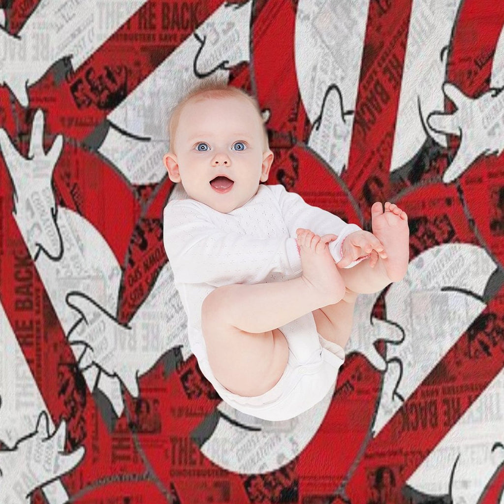 The GhostBusters Logo Pattern Multi-functional Throw Blanket