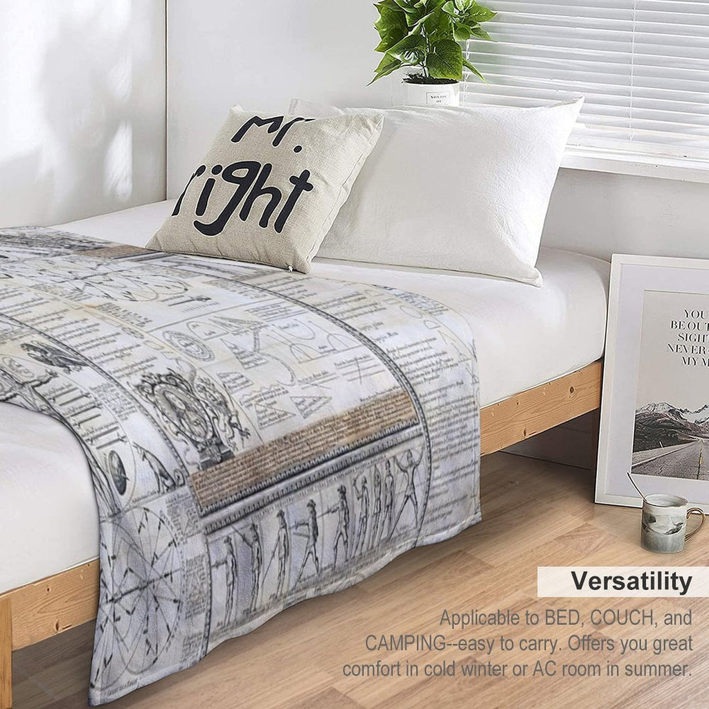 La Verdadera Destreza, Summarized Wrinkle-free Throw Blanket