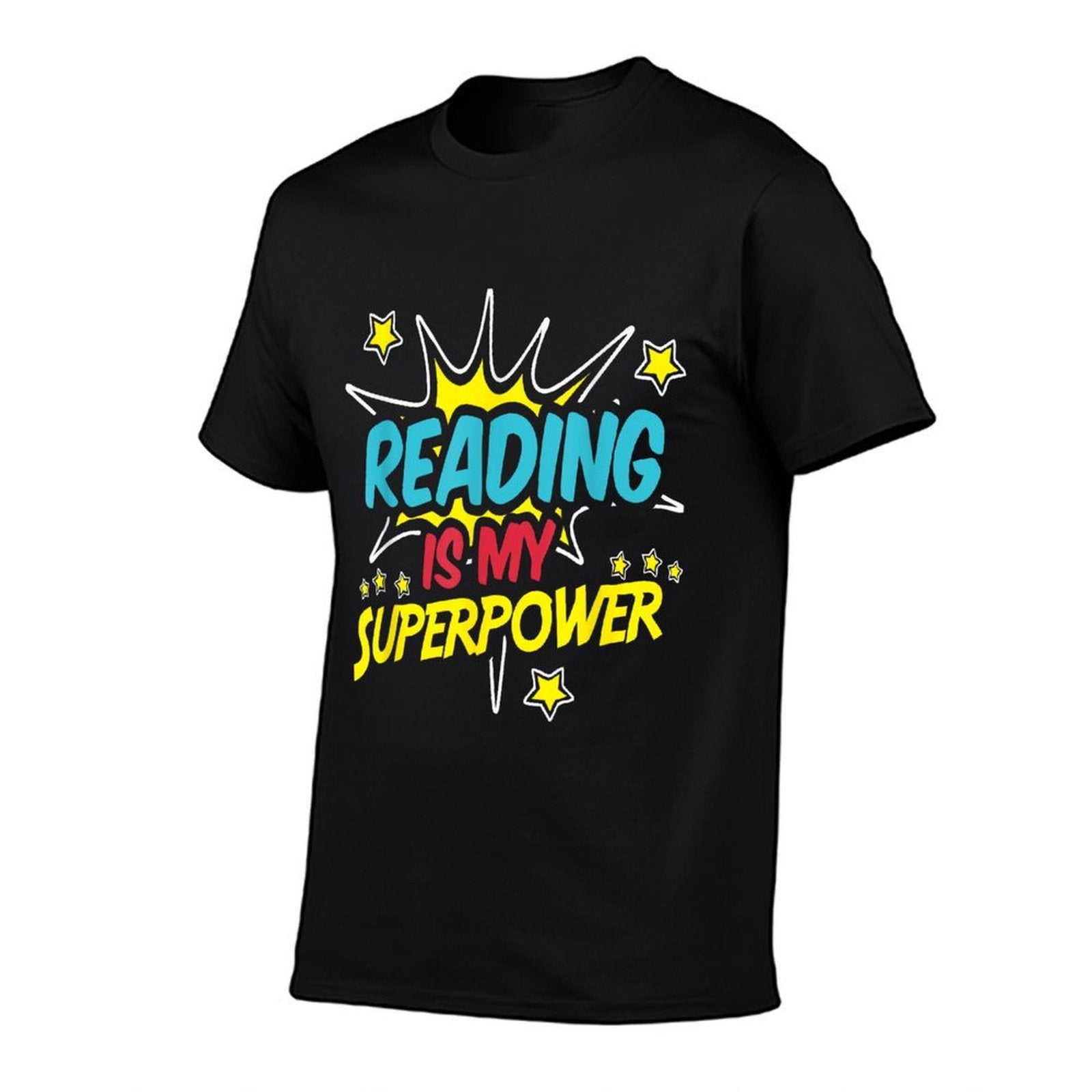 Reading Is My Superpower Funny Book Nerds & Geeks Gift  Relaxed-fit T-Shirt