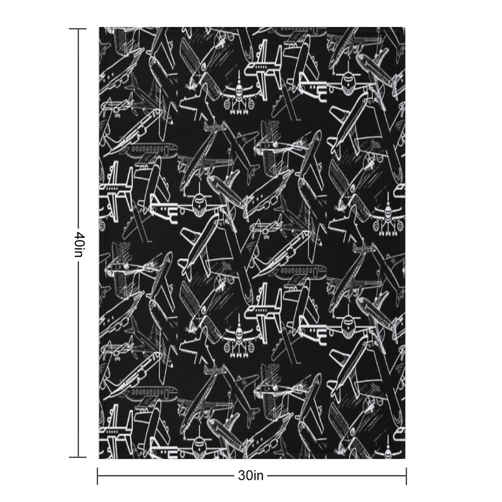 Airplanes Love Comfort Throw Blanket