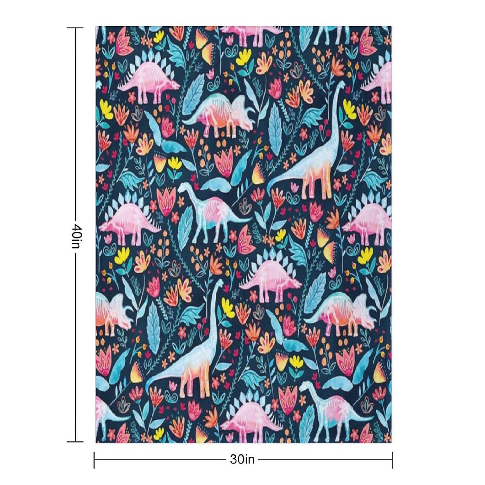 Dinosaur Delight Multi-functional Throw Blanket
