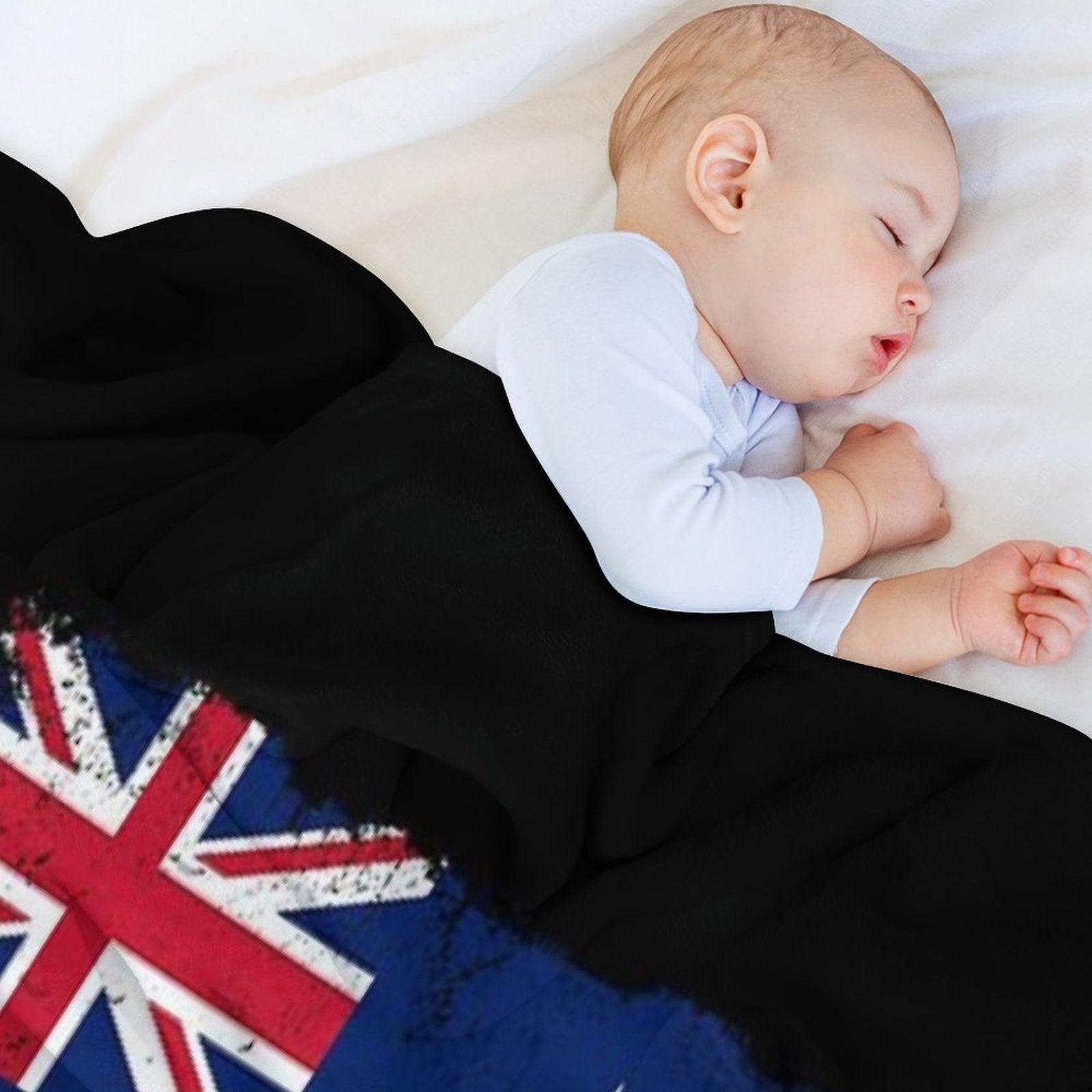 New Zealand Country Flag New Zealand Country Tourist Sustainable Throw Blanket