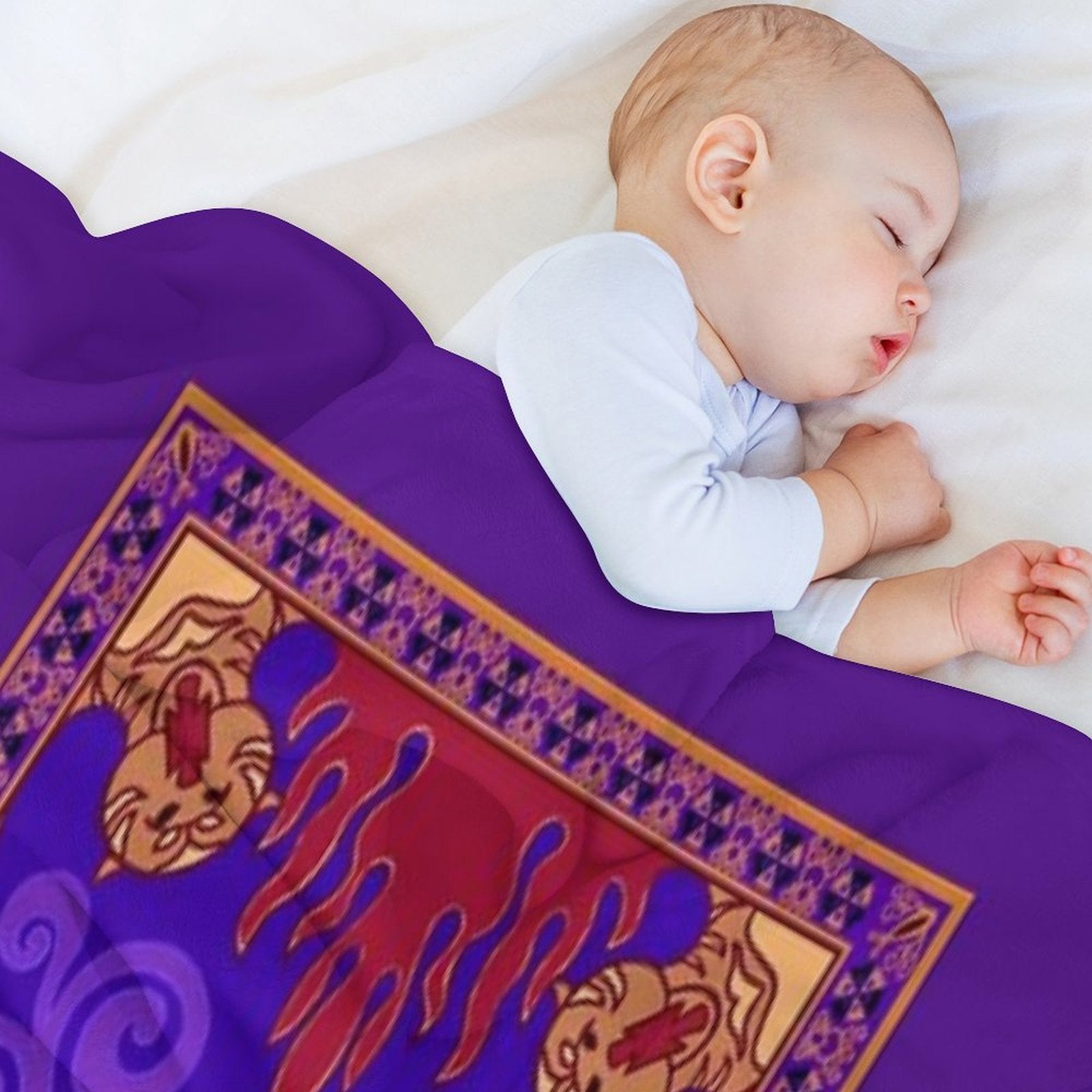 Aladdin 1992 Magic Carpet Multi-functional Throw Blanket