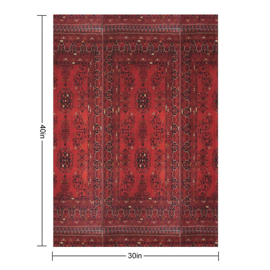 Antique Persian Rug Shrink-resistant Throw Blanket