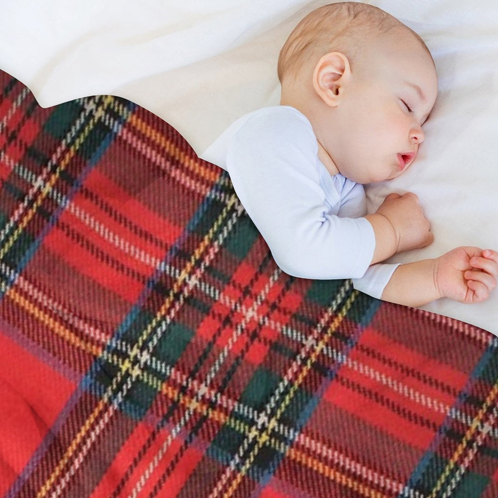 Royal Stewart Tartan Velvety-soft Throw Blanket