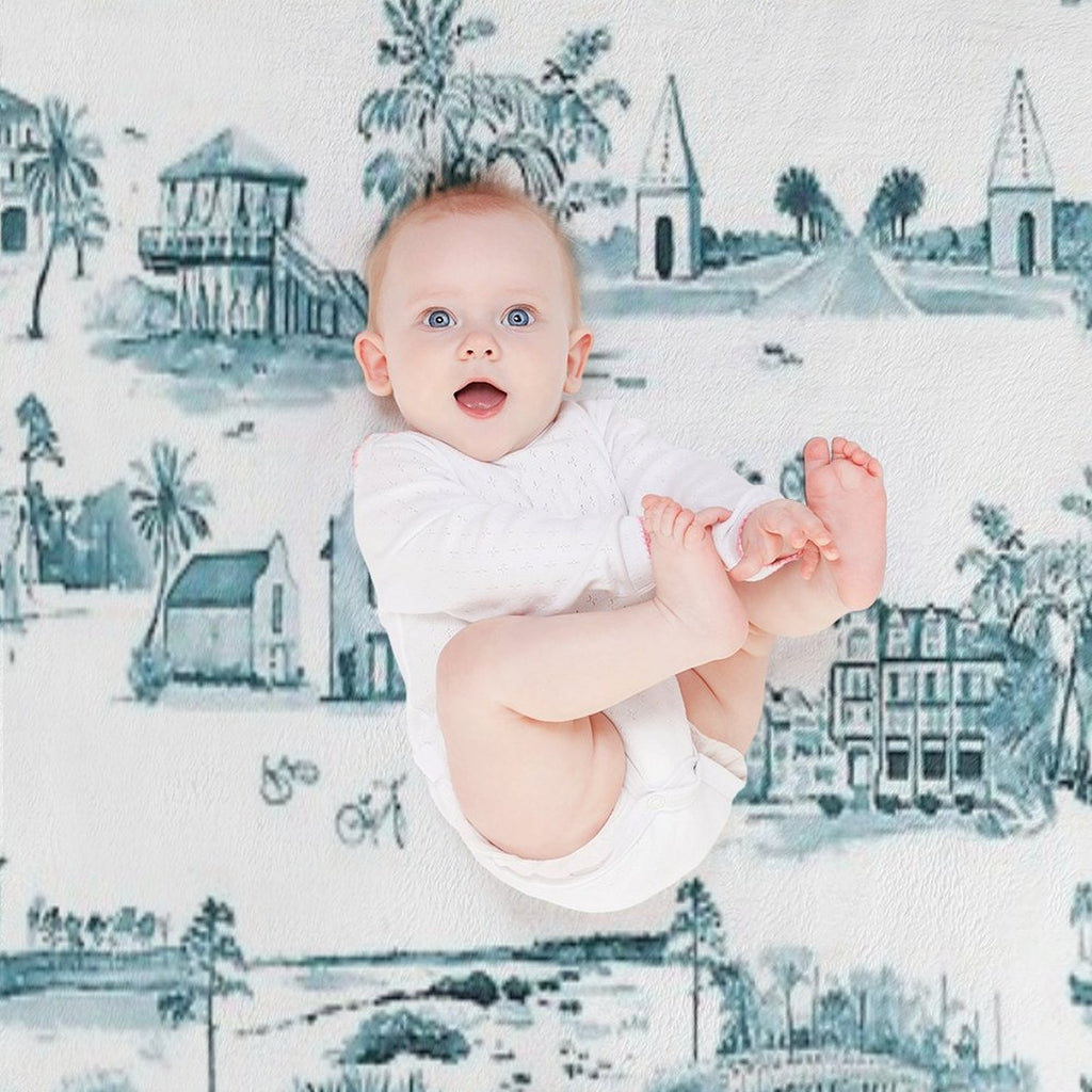 Toile 30A Lightweight Throw Blanket