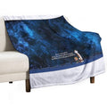 Calvin And Hobbs Space Travel-friendly Throw Blanket