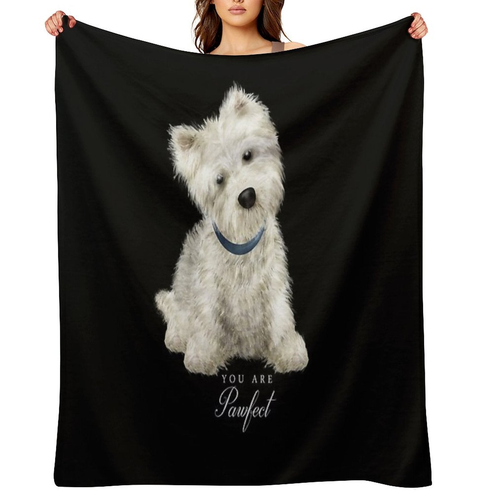 Pawfect Lovely Westie Gift-ready Throw Blanket