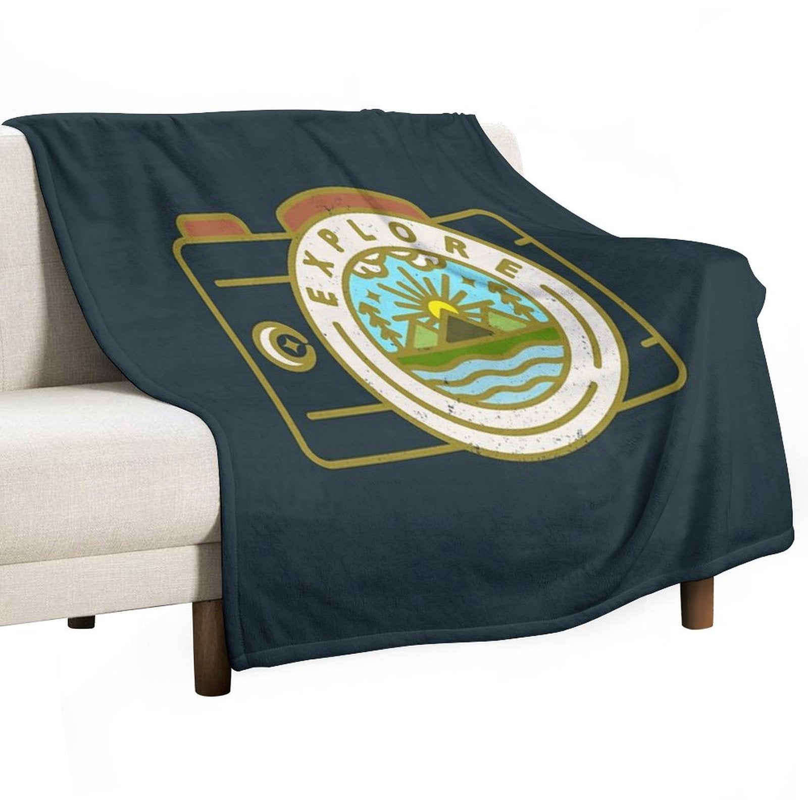 Explore Velvety-soft Throw Blanket