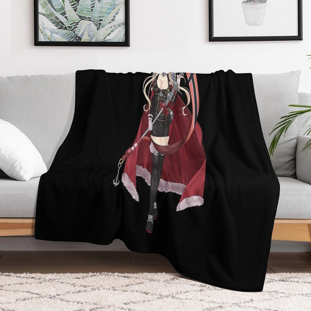 Azur Lane Bismarck Eco-conscious Throw Blanket