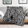 Self-Camouflage Zebra Multi-functional Throw Blanket