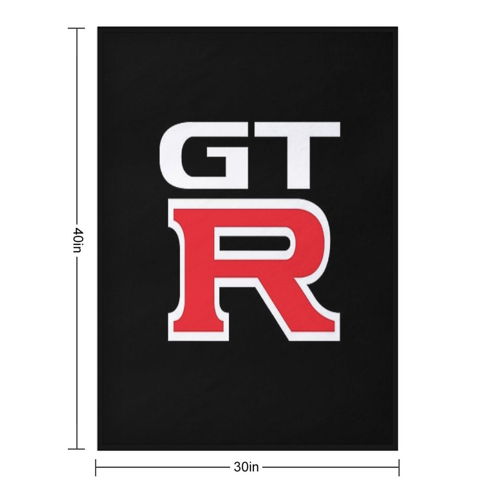 GTR Logo Versatility Throw Blanket