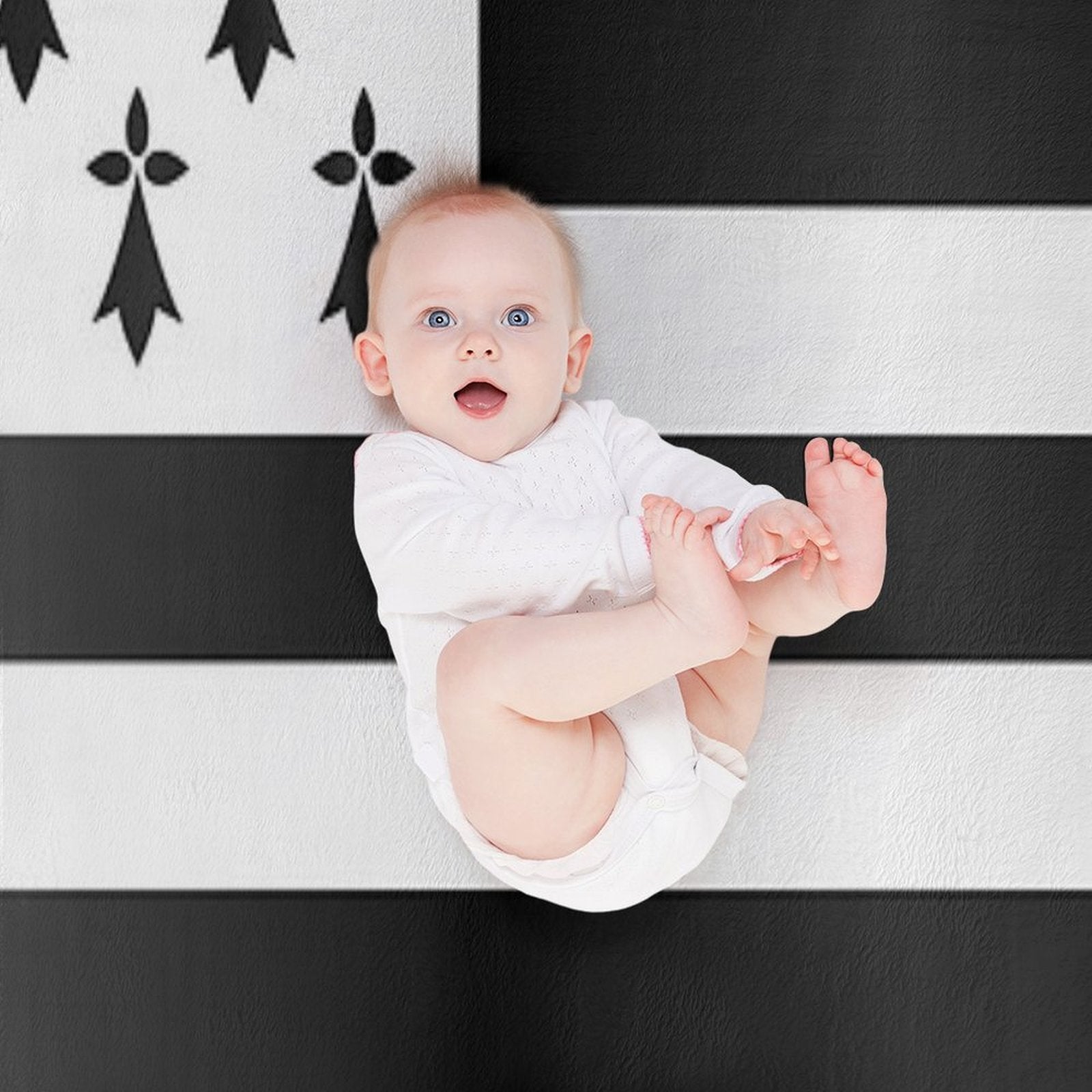 Drapeau Breton Lightweight Throw Blanket