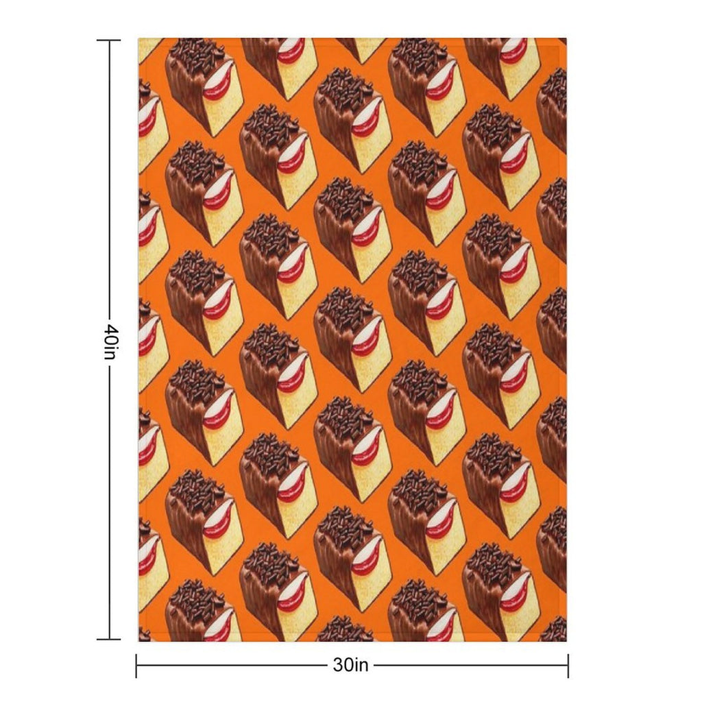 Gansito - Orange Premium Throw Blanket