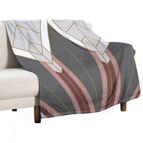 ART DECO G1 Velvety-soft Throw Blanket